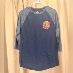 T-Shirt Hollister blue color